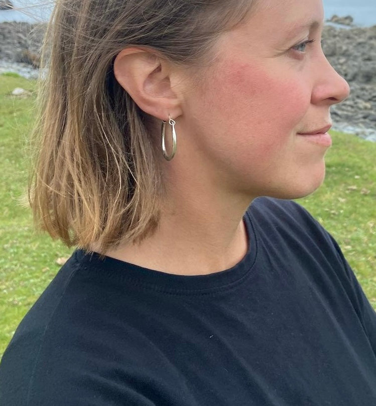 Rock Hoops ~ Medium