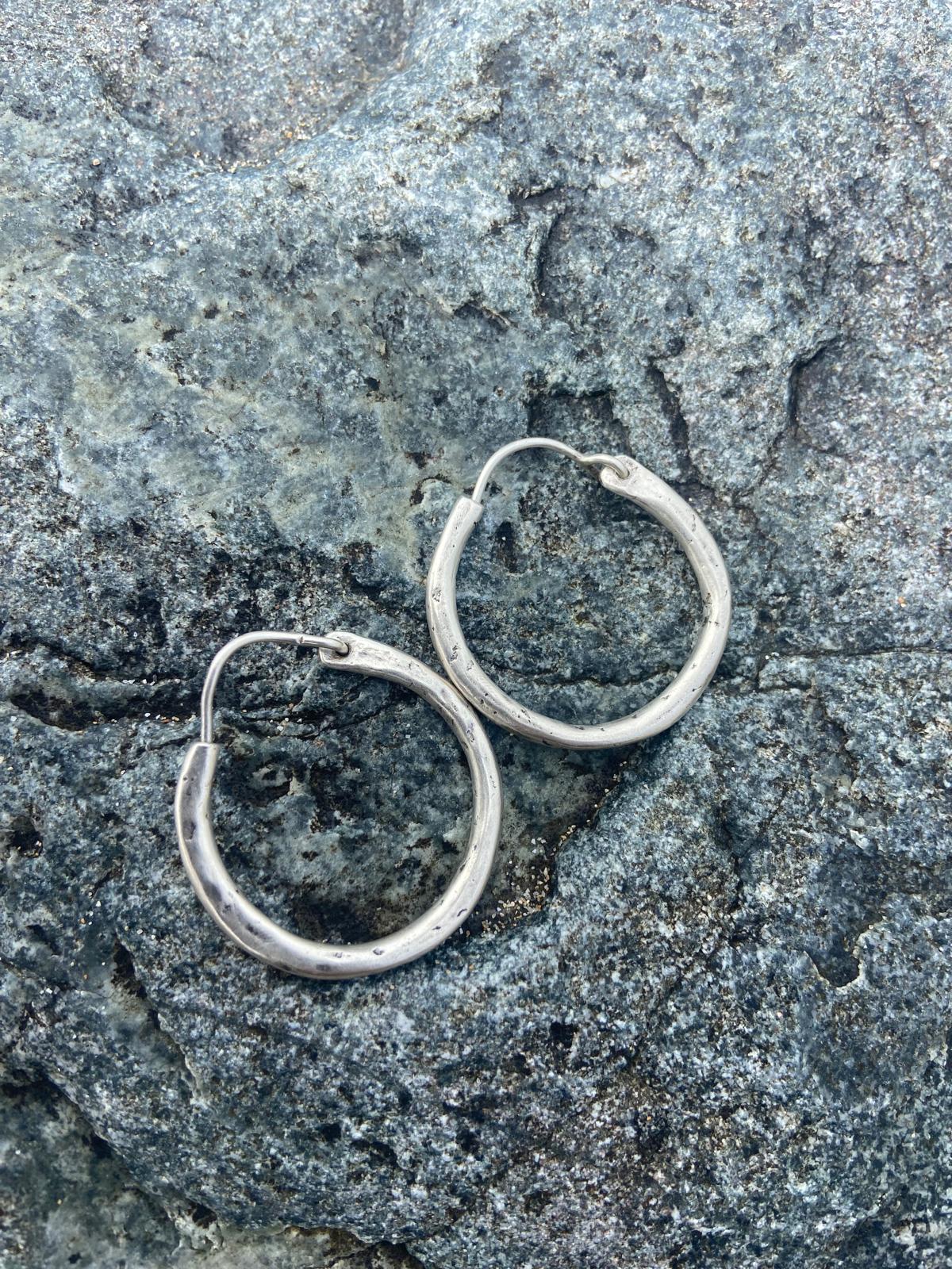 Rock Hoops ~ Medium