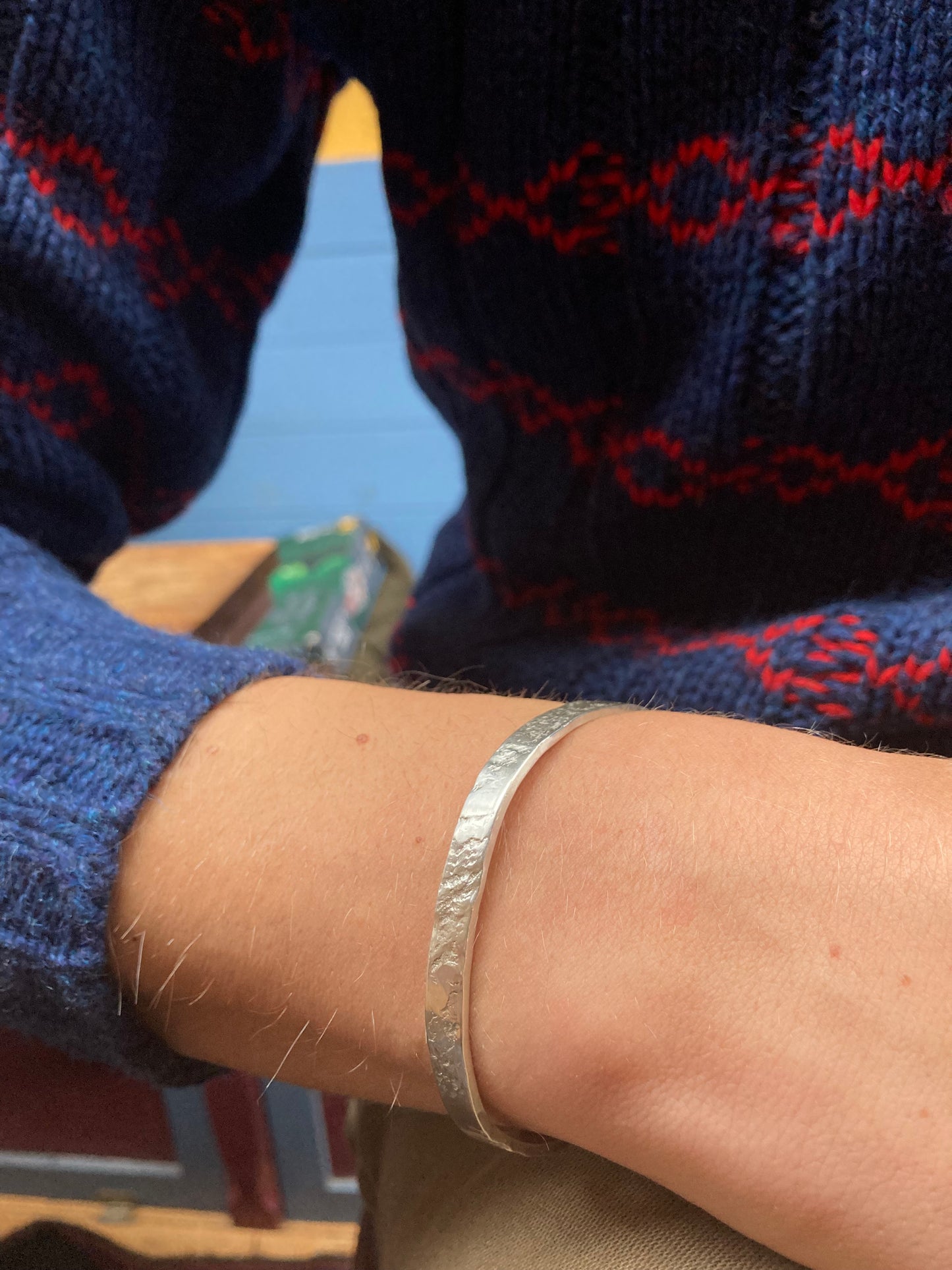 Rock Cuff Bracelet
