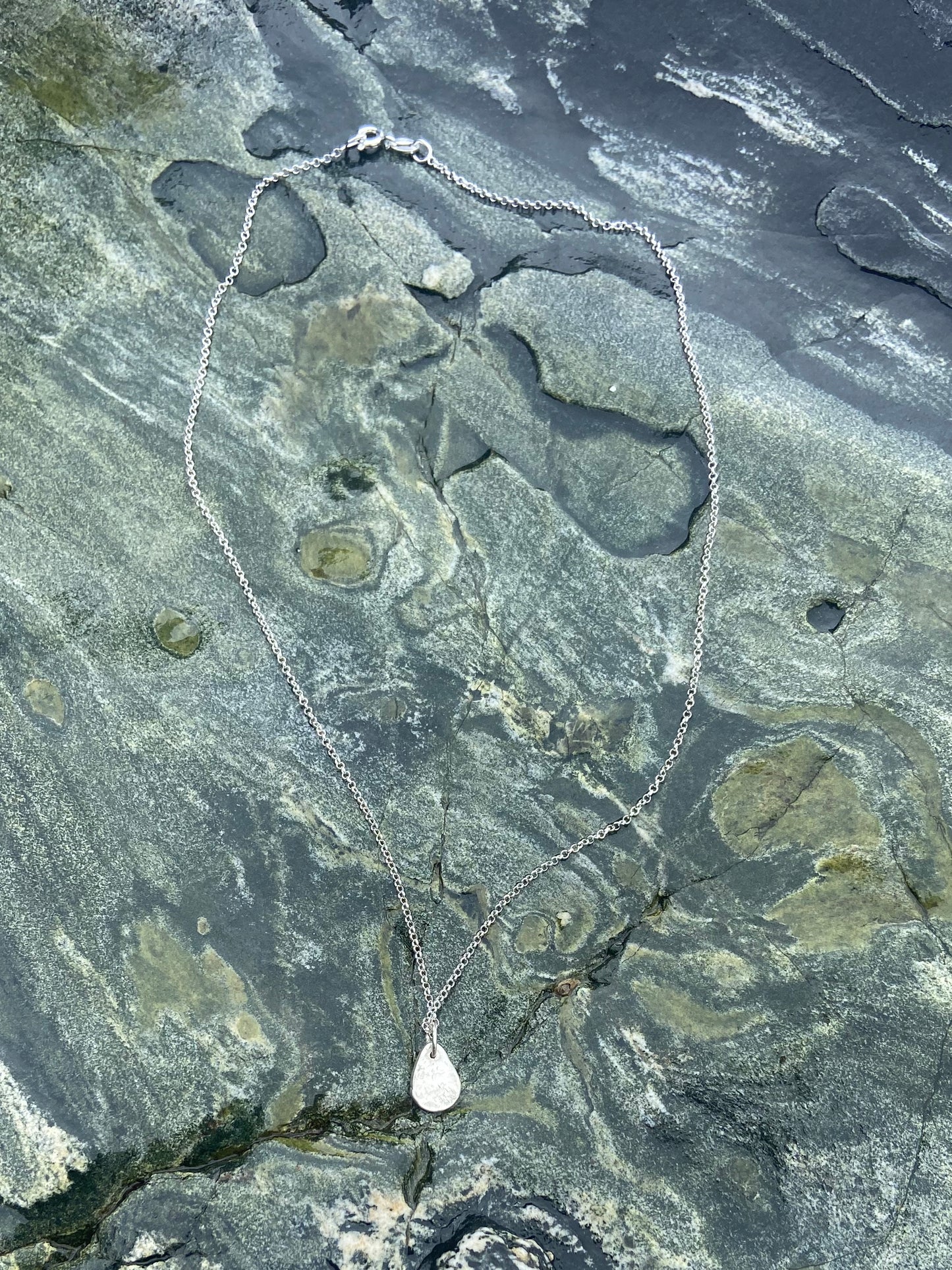 Rock Pebble Necklace