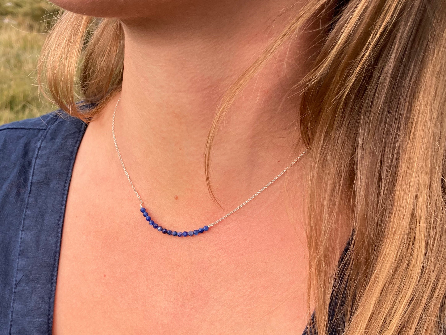 Lapis Lila Necklace