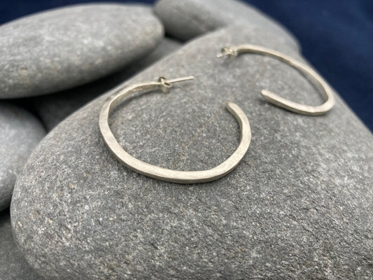 Dalr Hammered Hoops - Large