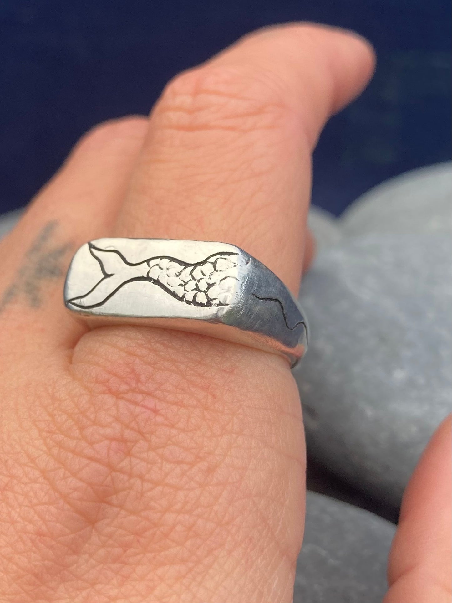 Mens Mermaid Ring