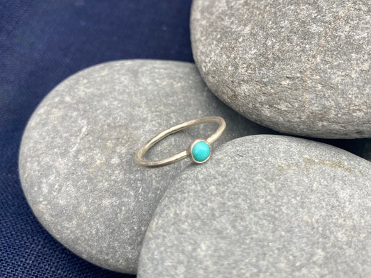 Turquoise Drop Ring