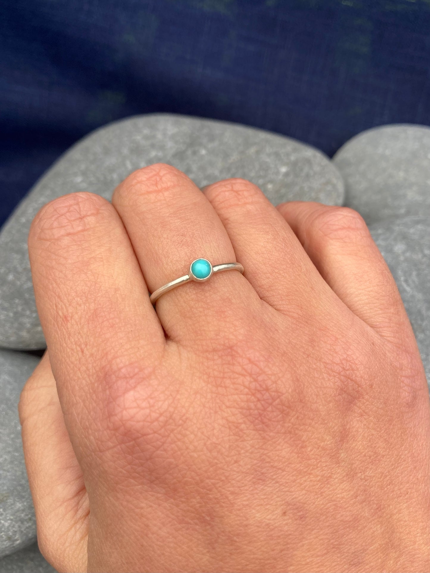 Turquoise Drop Ring