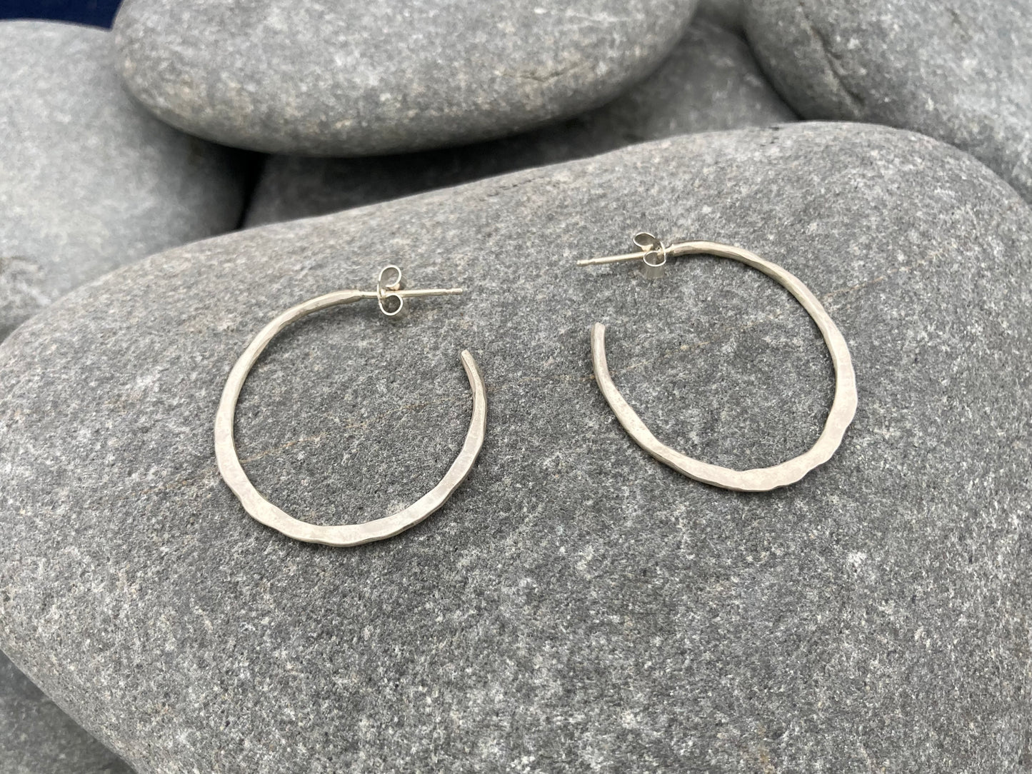 Dalr Silver Hoops