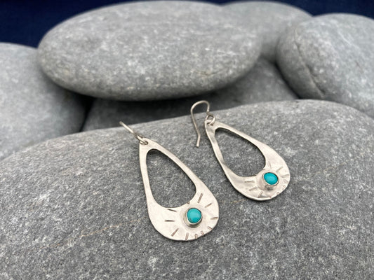 Turquoise Sun Treasure Earrings