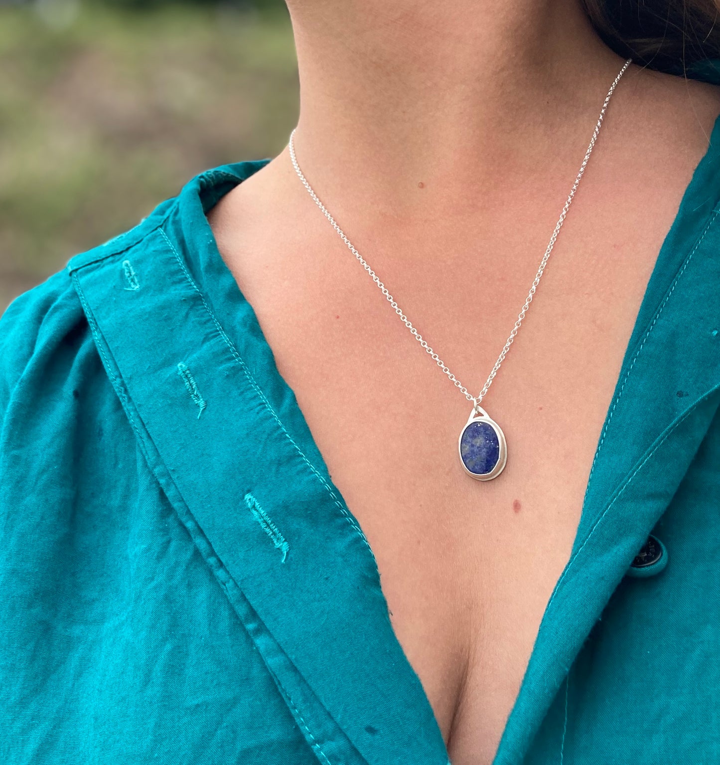 Mermaid Lapis Necklace