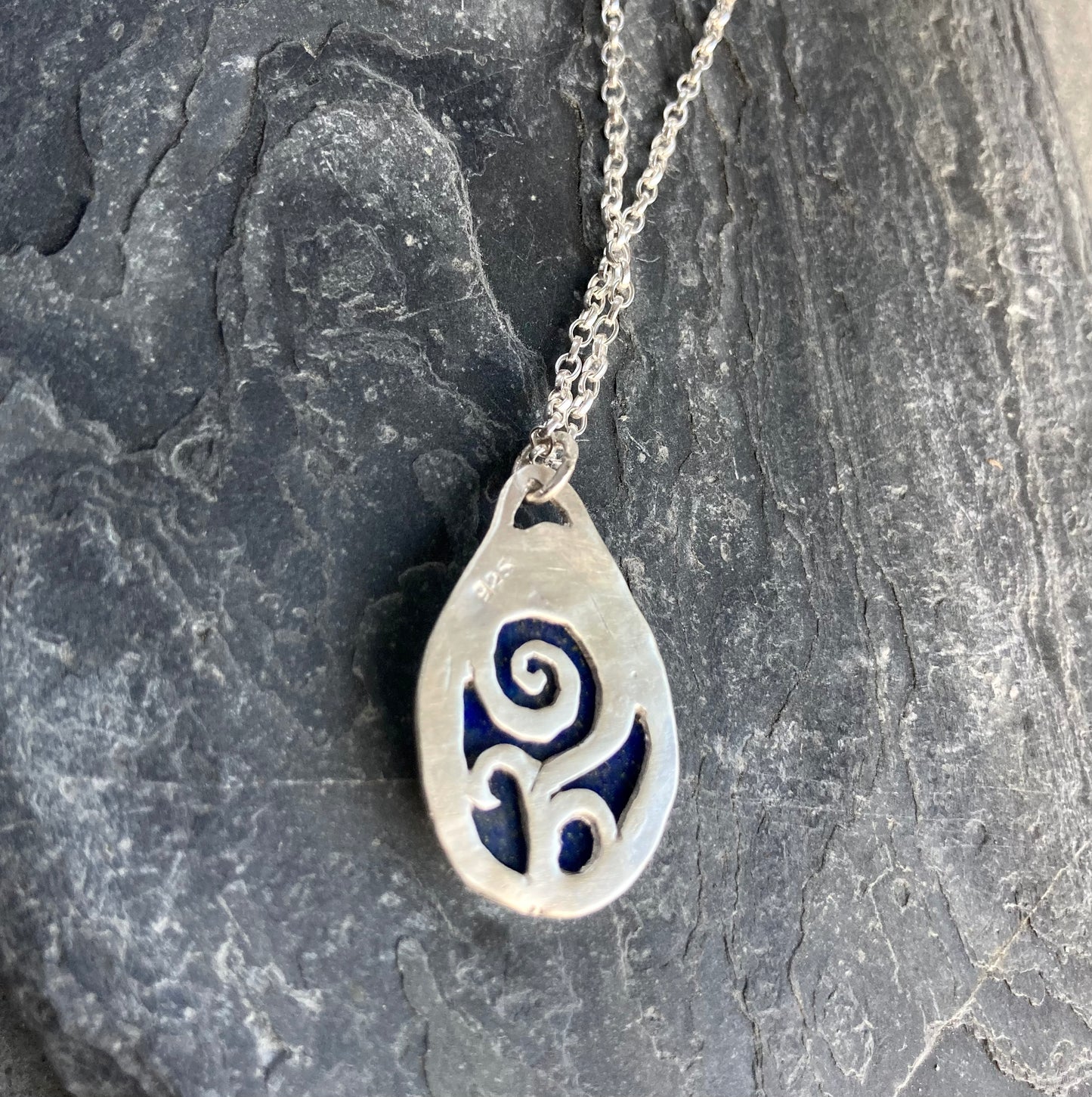 Lapis Lazuli Klimt Necklace