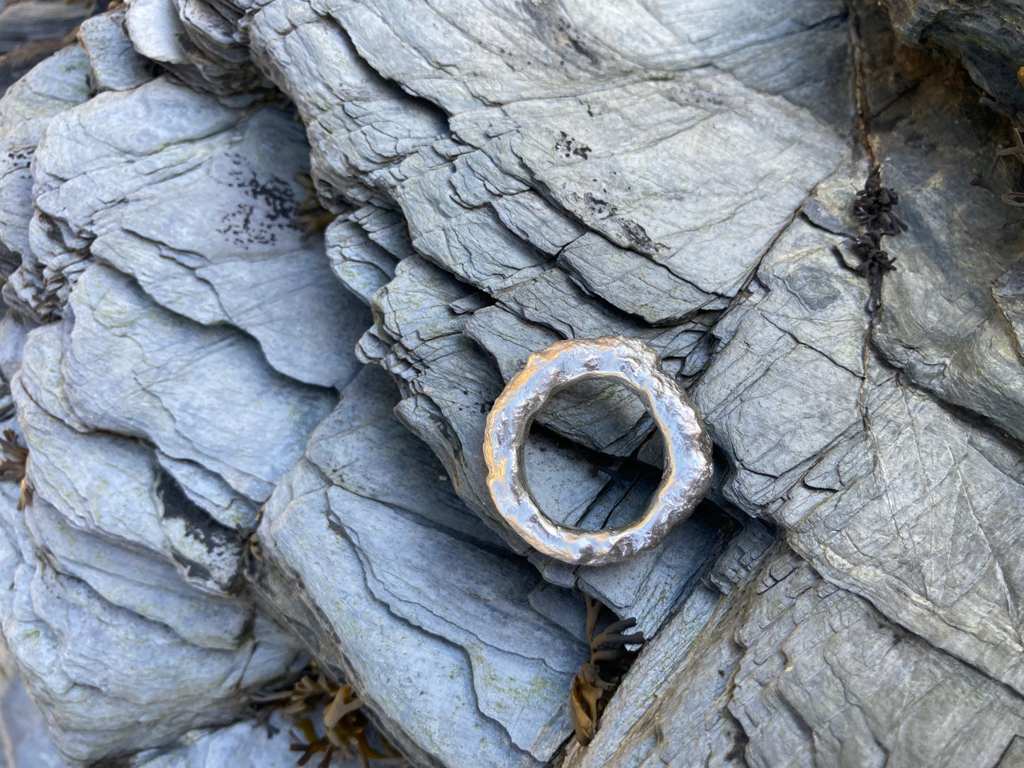 Chunky Molten Rock Ring