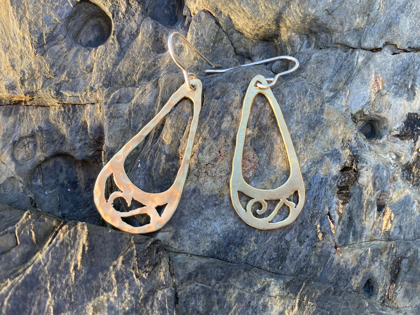 Brass Treasure Earrings