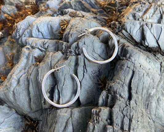 Large Hammered Hoops