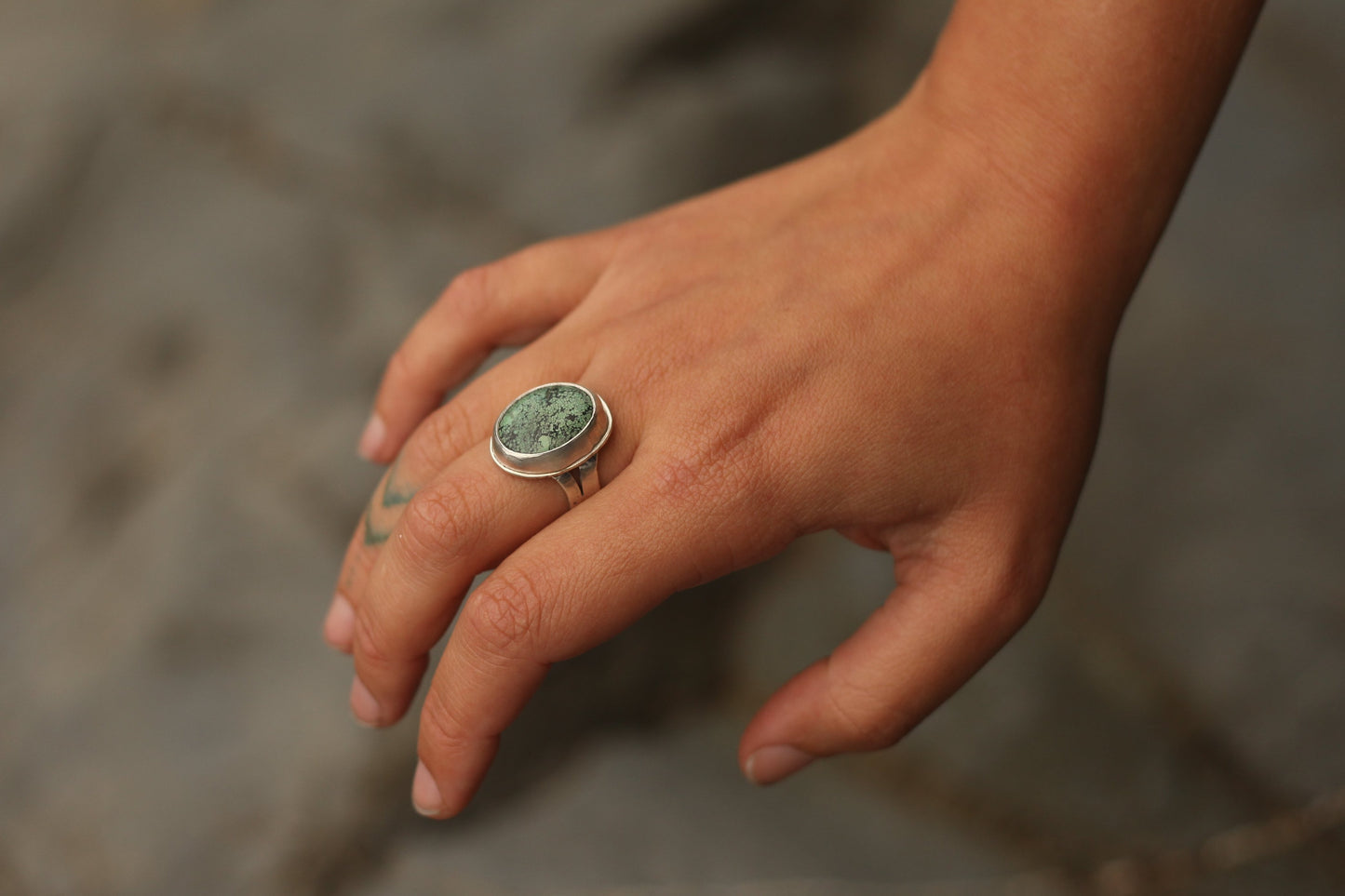 Turquoise Dvergr Ring