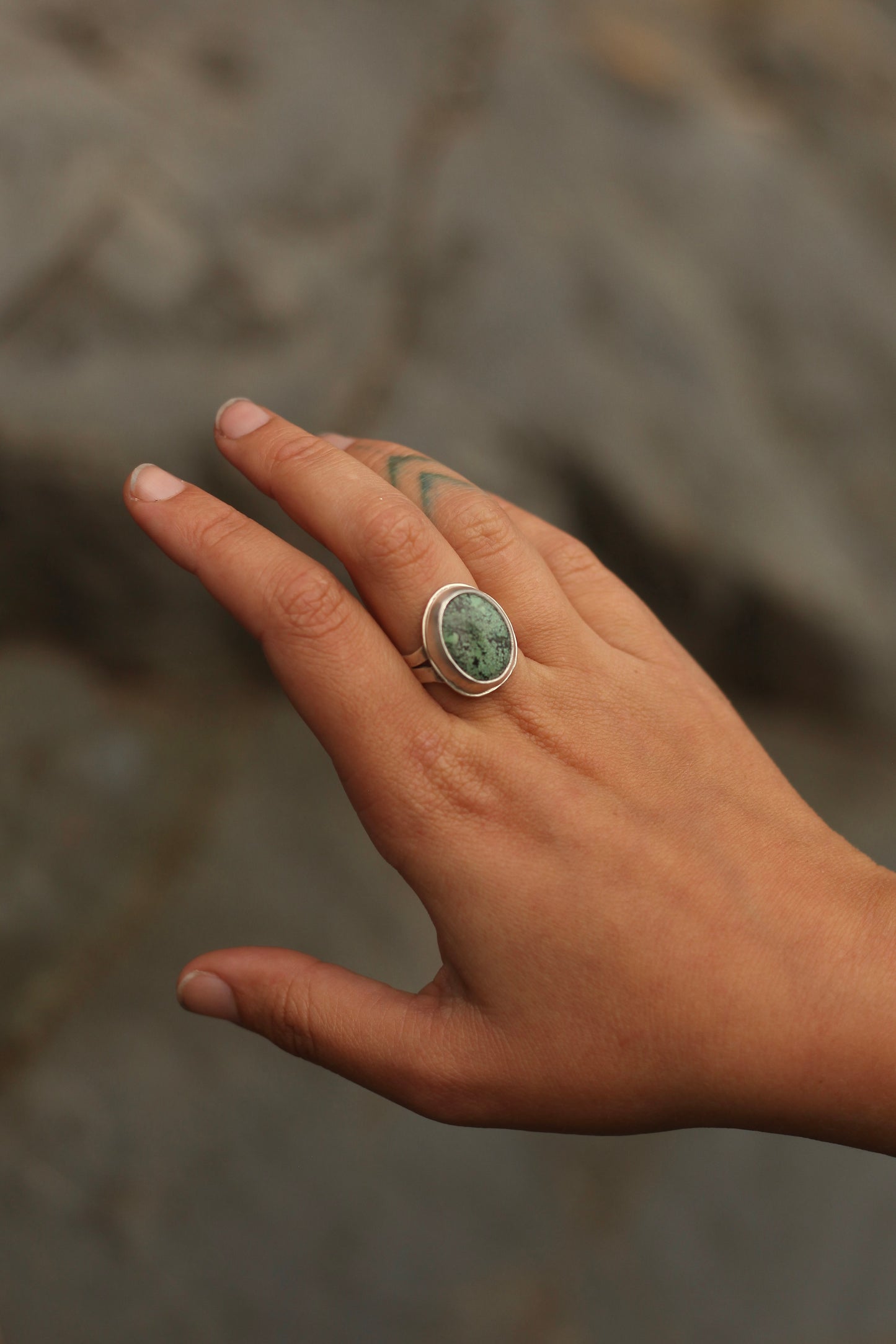 Turquoise Dvergr Ring