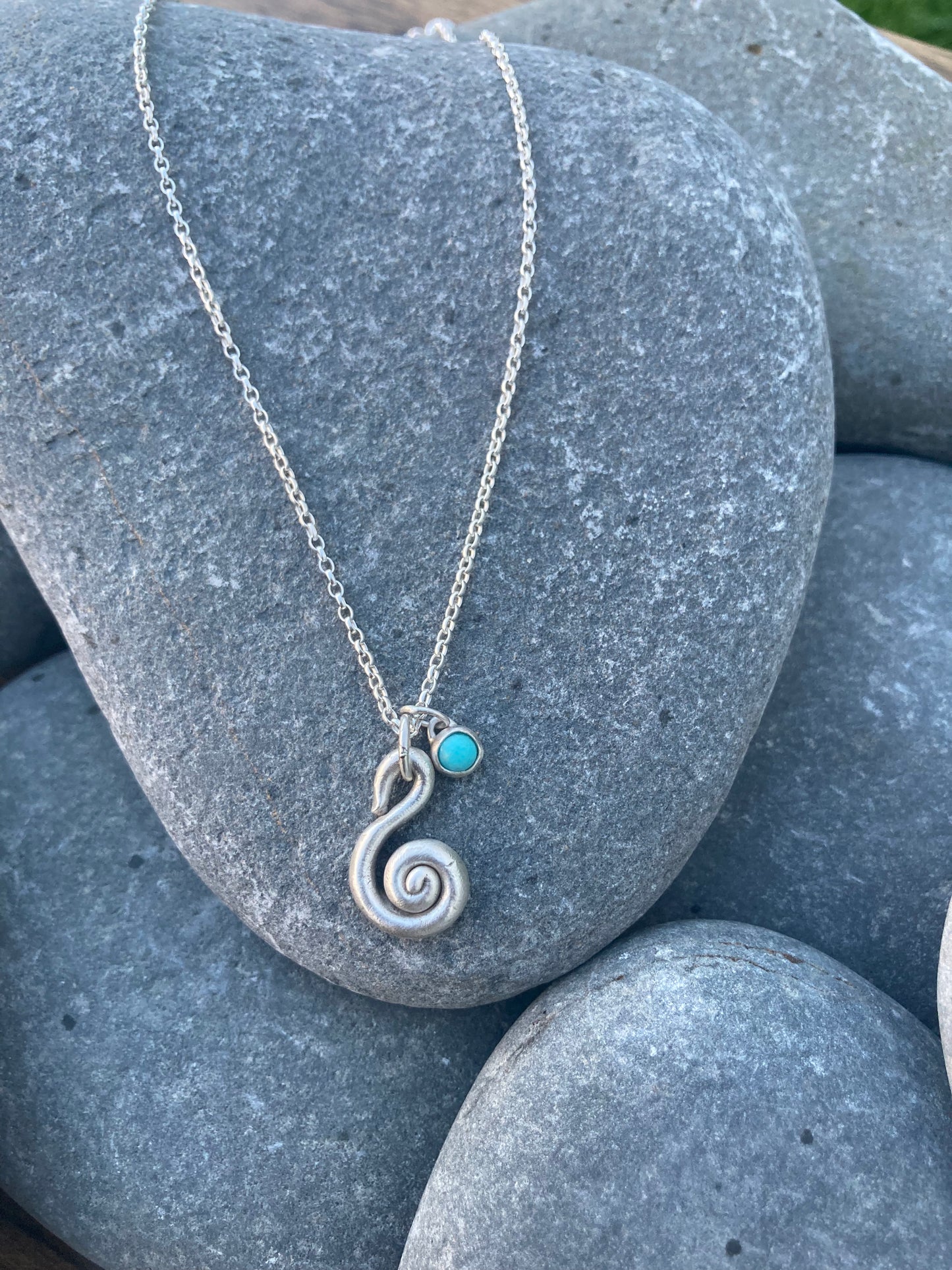 Twist Turquoise Necklace