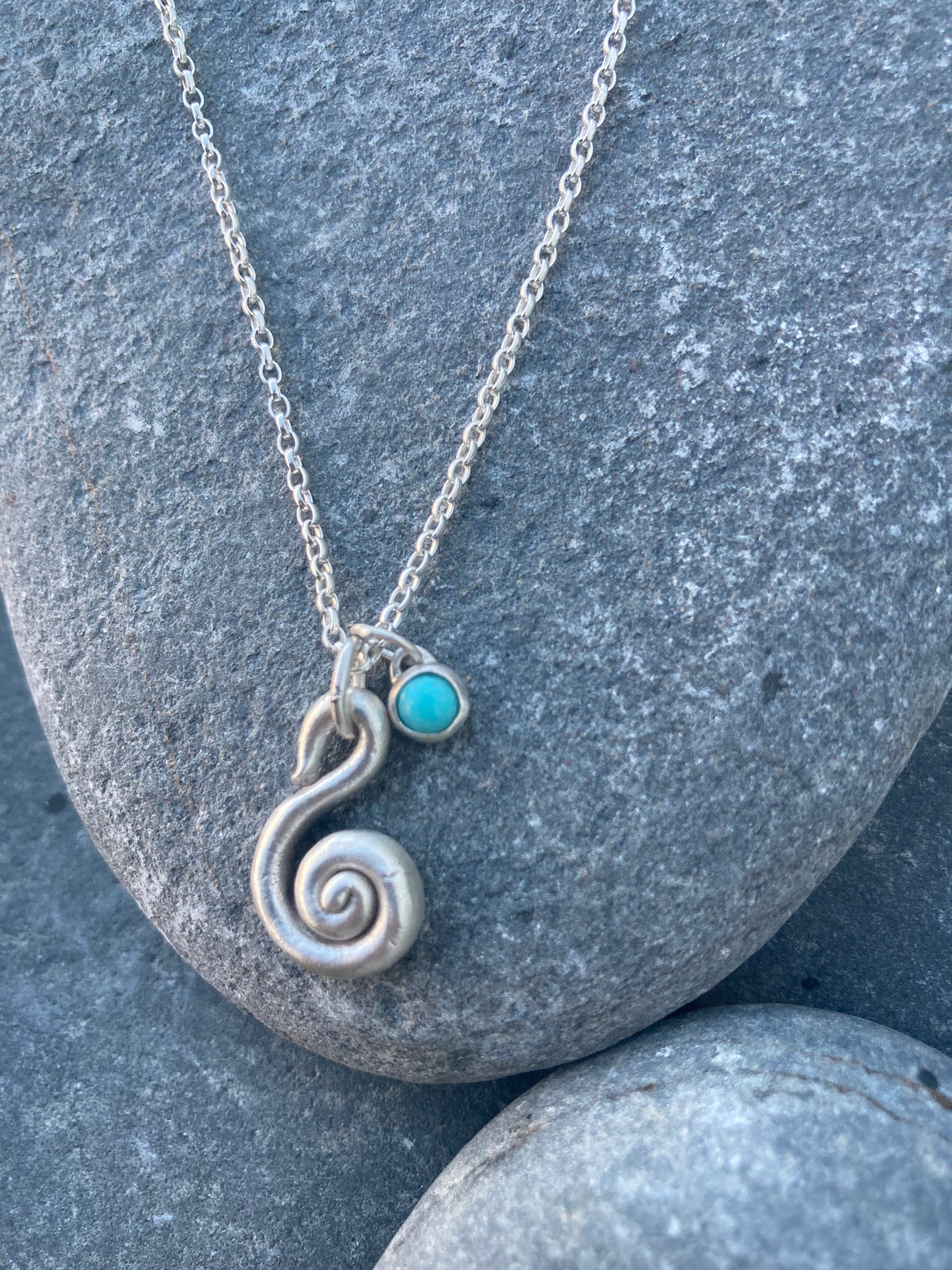 Twist Turquoise Necklace