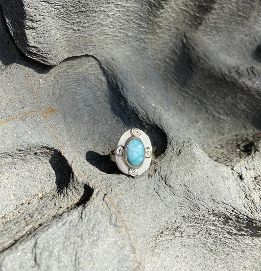 White Water Ocean Ring