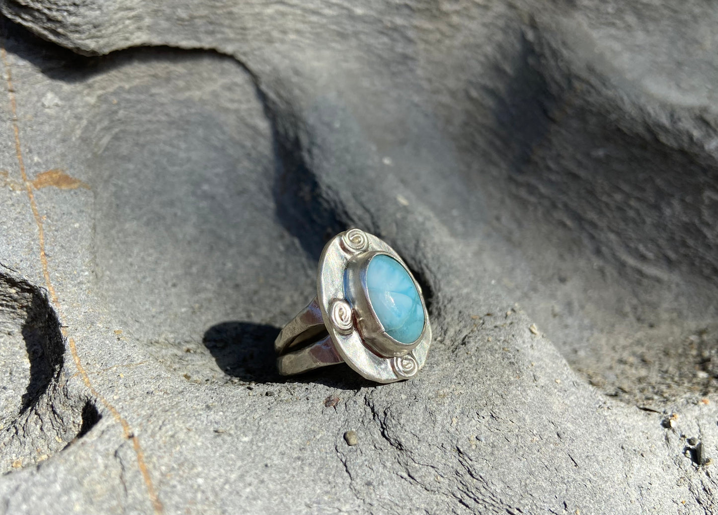 White Water Ocean Ring