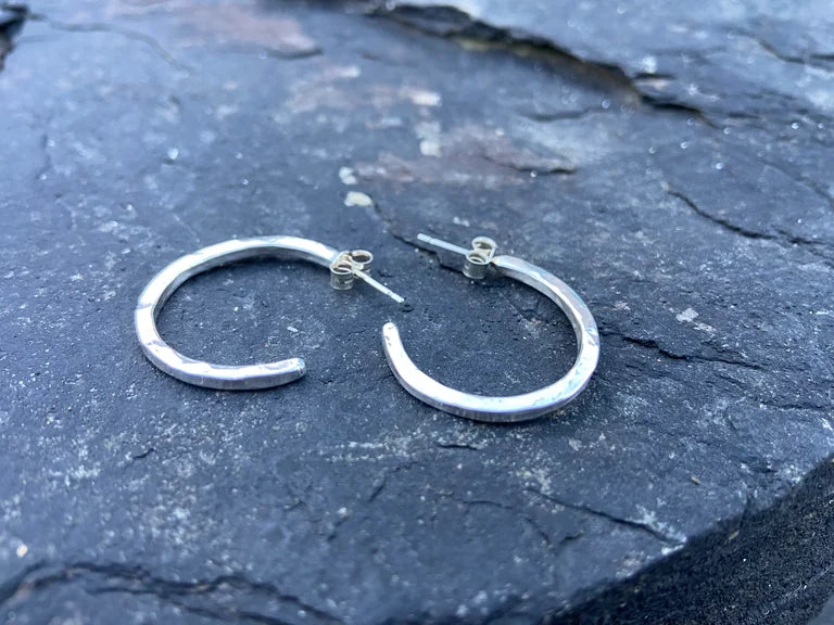 Dalr Hammered Hoops - Large