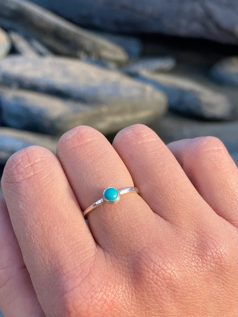 Ocean Drop Turquoise Ring