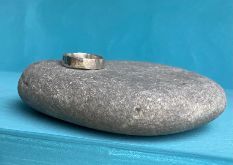 Rocky Valley Hammered Ring